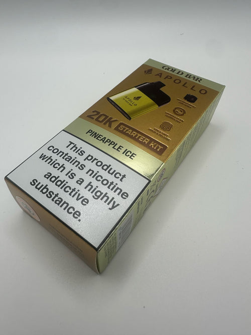 Gold Bar Apollo Vape Kit Pineapple Ice