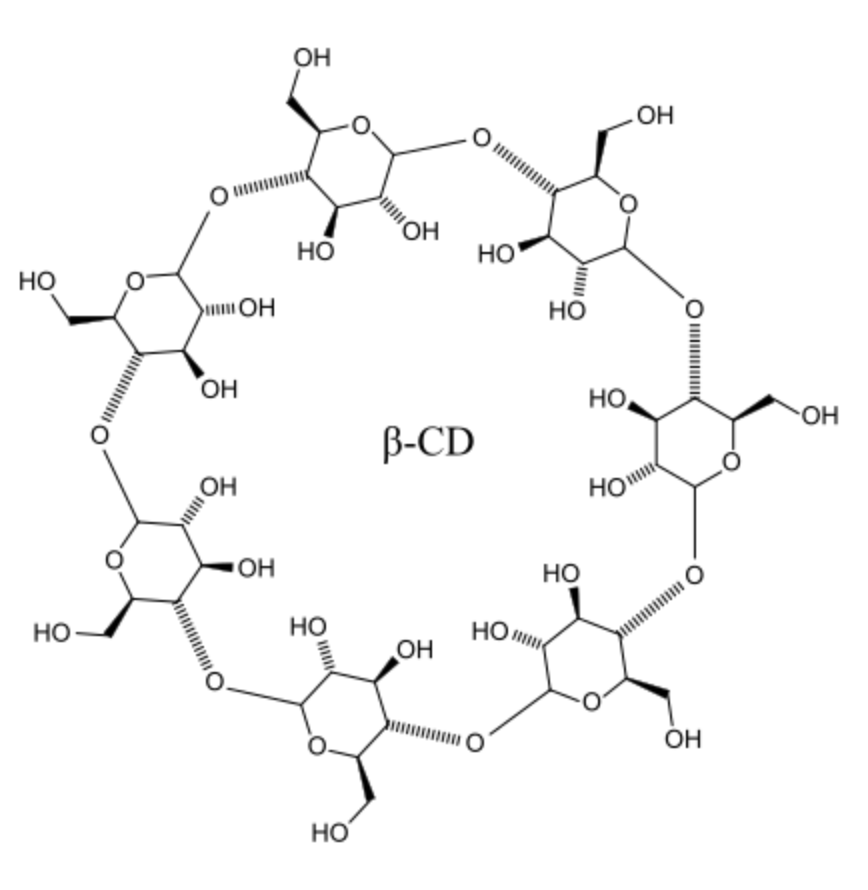 HydroxyPropyl beta Cyclodextrin HPBCD 99.9% Pharmaceutical Grade 25 grams