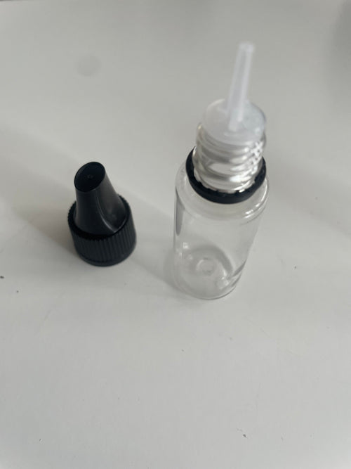 10ml Clear Bottle Empty Oil Dropper Bottles EU UK TPD Compliant x1